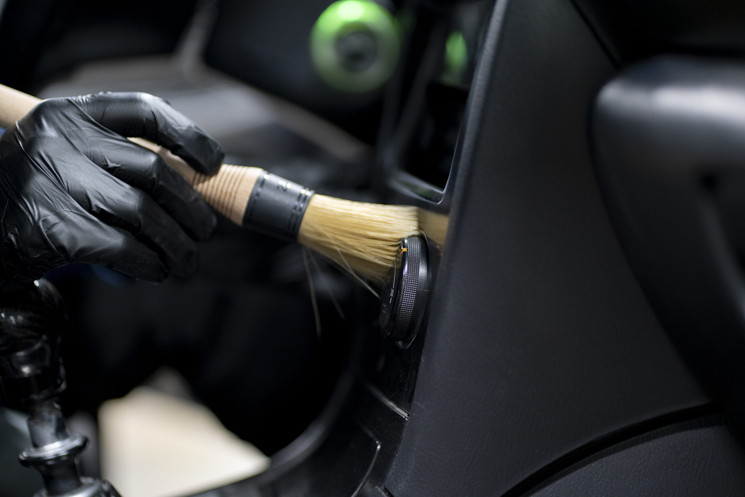 Interior detailing quality check